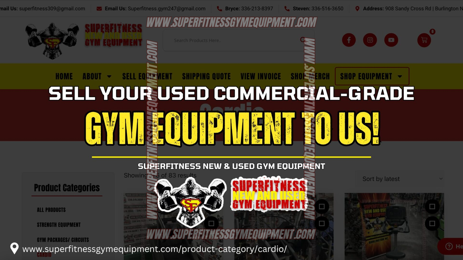 Used gym Equipment